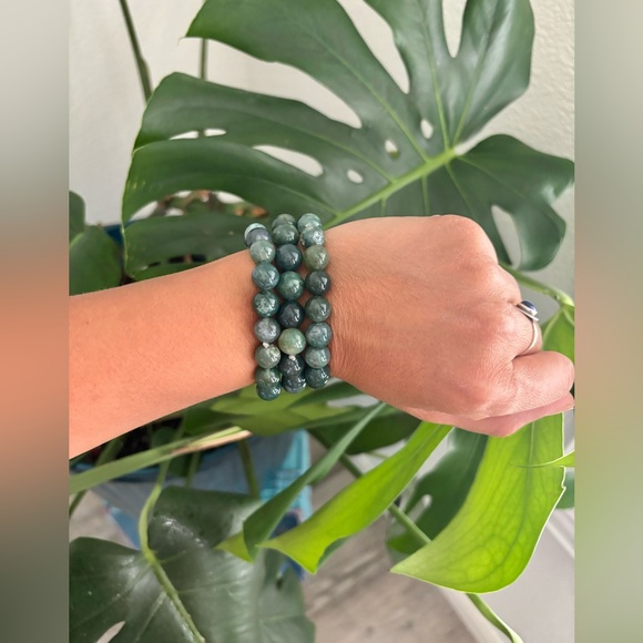 Jewelry - Moss Agate bracelet (one)
